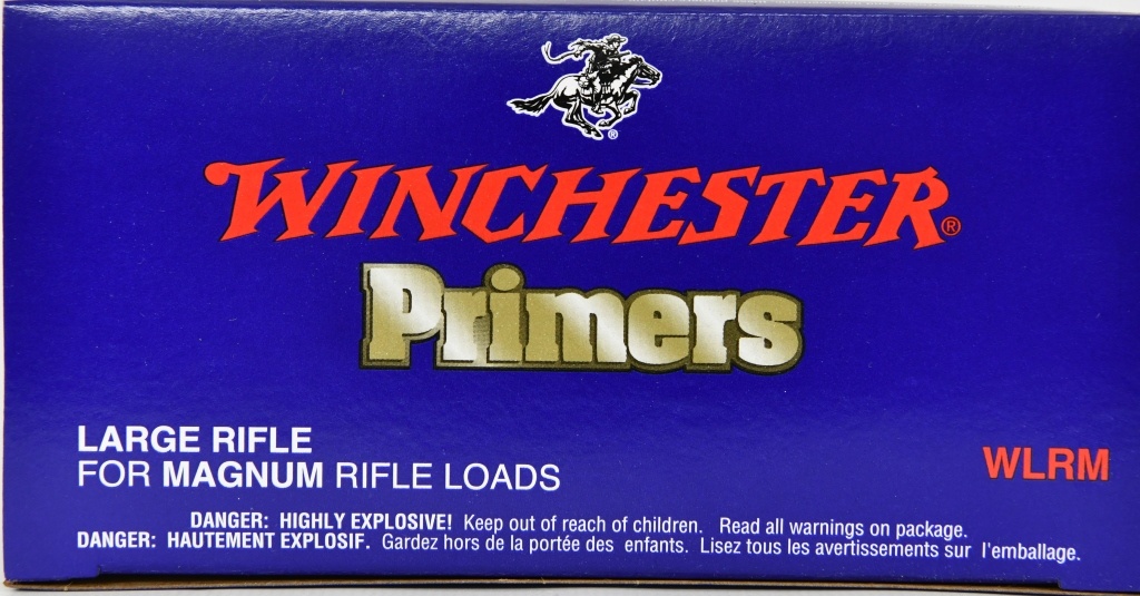Winchester large rifle magnum primers