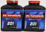 Lot of 2 Bottles - New - Norma 201 Smokeless Powdr