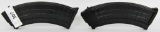 Lot Of 2 Waffle Style 7.62x39mm Magazines