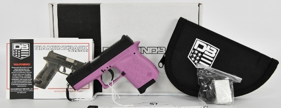 Diamondback DB9 Semi Auto Pistol 9MM