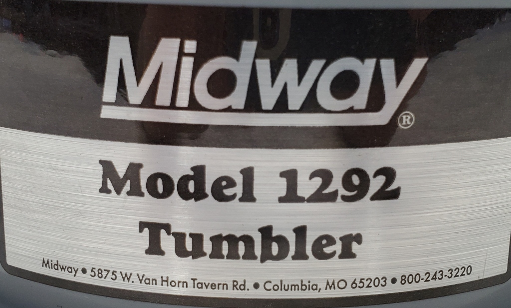 Midway Model 1292 Brass Tumbler Here is a nice