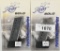 lot of 2 NEW KIMBER SOLO 8RD 9MM SS mags