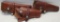 Lot of 3 Various Tan Leather Holsters This
