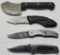 Lot of 4 Various Knives