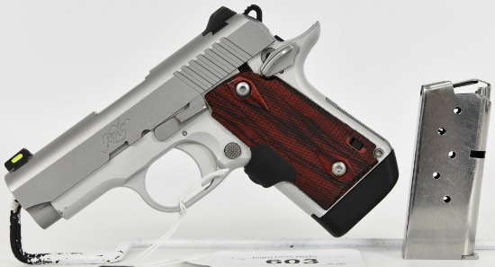 Kimber Micro 9 Stainless W/ Laser Grips