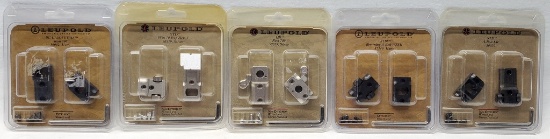 Lot of 5 Leupold Scope Mount Bases New In Package