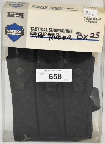 Uncle Mike's Tactical Submachine Gun Clip Pouch