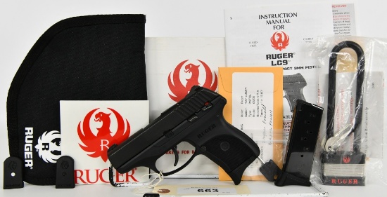 Like New Ruger LC9 Semi Auto 9MM Pistol