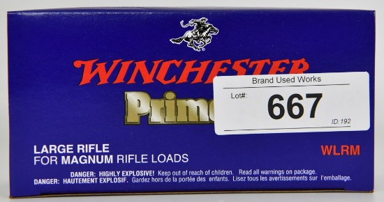Winchester Large Rifle Magnum Primers 1000 ct bx