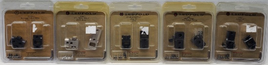 Lot of 5 Leupold Scope Mount Bases New In Package
