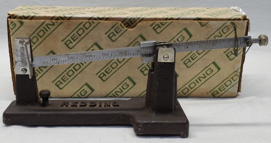 Redding Reloading Powder & Bullet Scale In