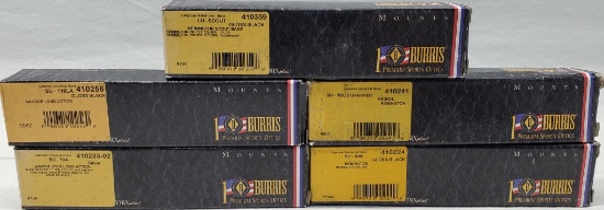 Lot of 5 Burris Premium Sports Optics Universal