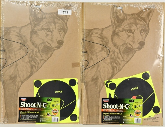 Birchwood Casey Coyote Silhouette Shoot-N-C Target