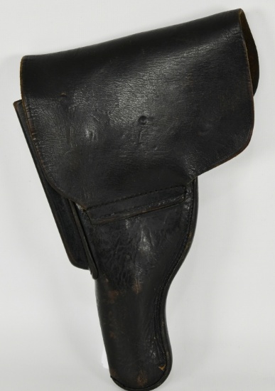 Original German Police Post WWII Leather Holster