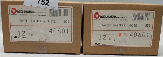 Lot of 24 Omark Industries Target Pasters New