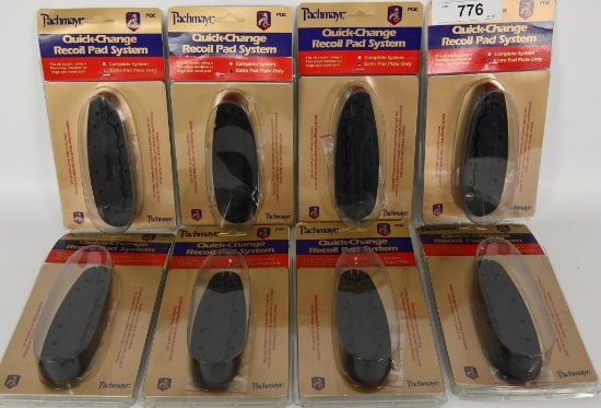 Lot Of 8 NIP Pachmayr Quick Change Recoil Pad