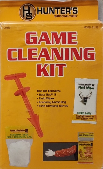 Hunter's Specialties Game Cleaning Kit New In