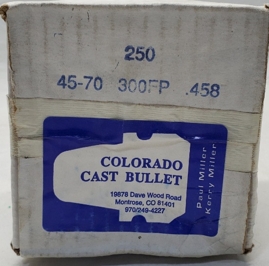 Approx 250 Count Of .45-70 Reloading Bullet Tips