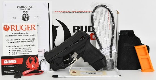 Ruger LC9s with LaserMax GripSense 9mm