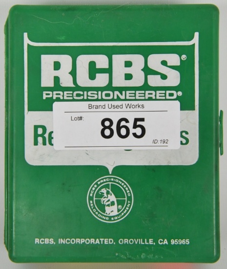 RCBS 4 Die Reloading Set For .357 Mag & .38
