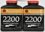 Lot 2 Accurate 2200 Double Base Smokeless Propellt