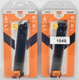 2 New Glock 31 Round 9mm Magazines New In Package