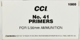 CCI Military #41 for 5.56 Nato Primers Box of 1000