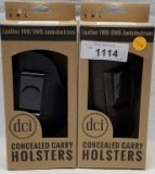 Lot of 2 DCI Concealed Carry Holsters New In