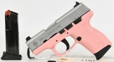 Taurus PT 138 PRO .380 12RD Stainless PINK