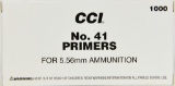 CCI Military #41 for 5.56 Nato Primers Box of 1000