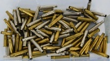1.7 Lbs Of 7x30 Waters Nickel Empty Brass Casings