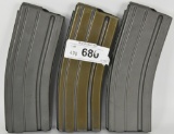 Lot of 3 AR-15 .223 30 Round Magazines