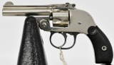 H&R Top Break Hammerless .32 Nickel Revolver