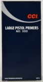 Box of 1000 CCI Large Pistol Primers #300