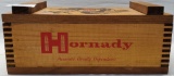 Decorative Hornady Wood Ammo Storage Box