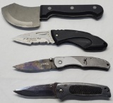 Lot of 4 Various Knives