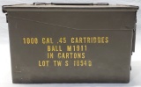 Heavy Duty Military Metal Ammo Can