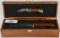 Winchester Knife set w/wood Display Box