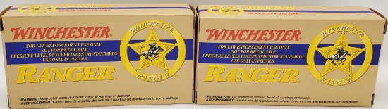 100 Rounds Winchester Ranger 9mm Luger +p+