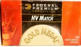 500 Rounds Of Federal HV Match .22 LR Ammunition