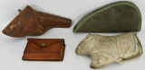 Lot of Various Leather Holsters & Padded Shooting