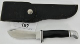 Buck Knives 0103 Skinner Fixed Blade Knife w/Leath