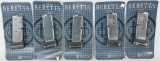 (5) Beretta BU9 Nano Mags SS 8 round mags NEW