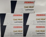 250 Rounds Of Federal Gold Medal .38 SPL Federal