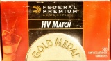 500 Rounds Of Federal HV Match .22 LR Ammunition