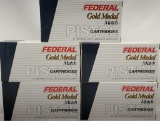 250 Rounds Federal Premium Gold Medal Match .45