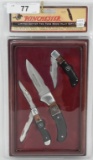 Winchester LE Two Tone Wood inlay Gift Set Pocket