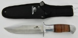Mossy Oak Bowie Hunting Knife Fixed Blade w/Sheath