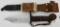 Romanian Type 2 AKM / AK-47 Bayonet w/Sheath