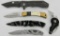 lot of 5 Pocket Folding knives: Kershaw, Gerber &